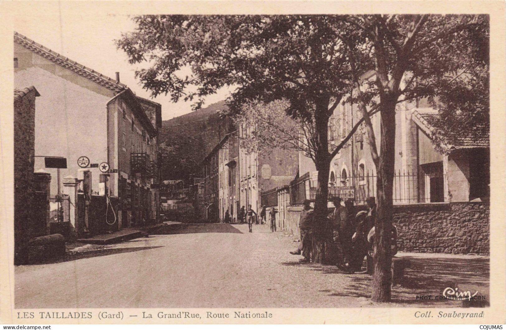 30 - LES TAILLADES _S28764_ La Grand'Rue - Route Nationale - Autres & Non Classés