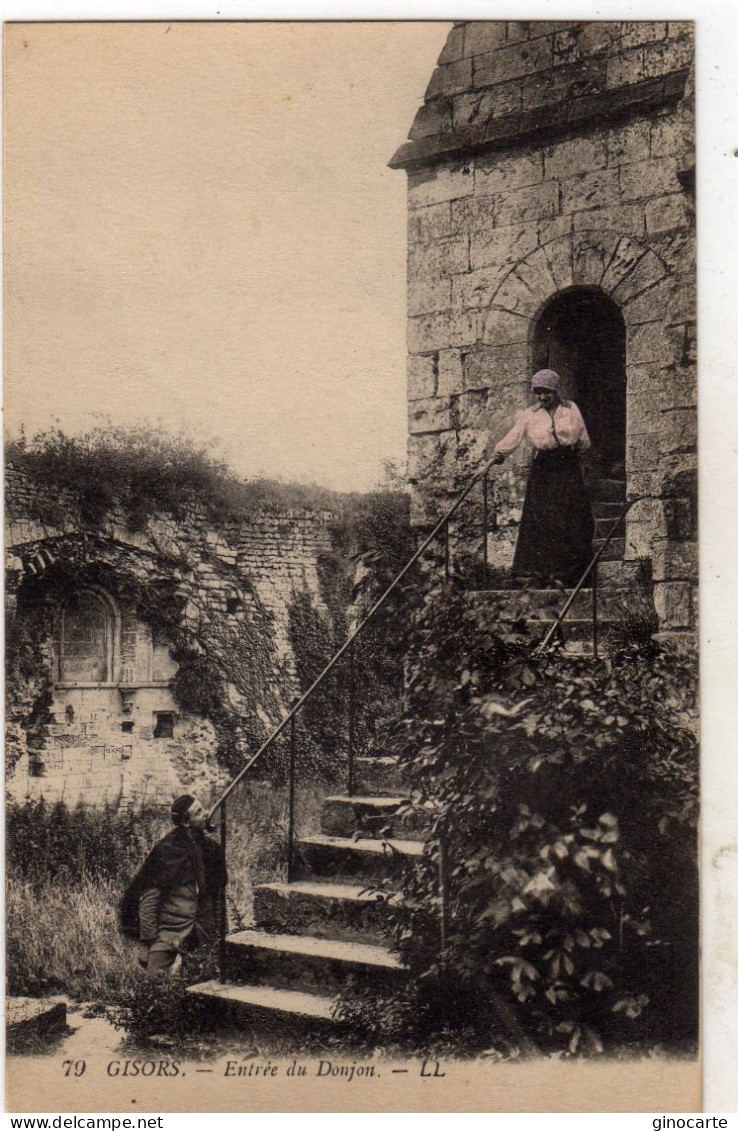 Gisors Entrée Du Donjon - Gisors