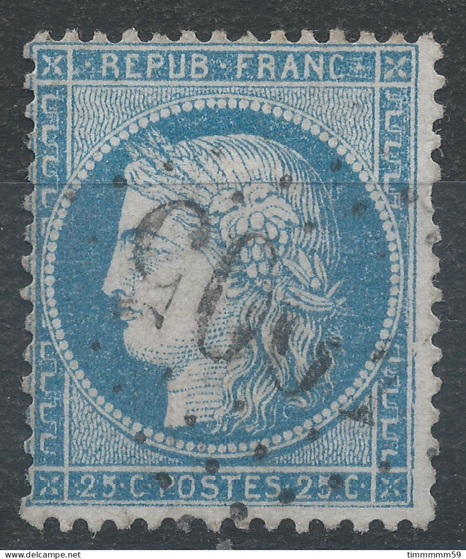 Lot N°83474   N°60, Oblitéré GC 4905 MIRANDOL(77), Indice 20 Ou 4005 TRAMAYES(70), Indice 7 - 1871-1875 Cérès