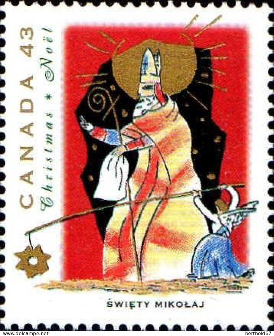 Canada Poste N** Yv:1342/1344 Noël - Nuevos