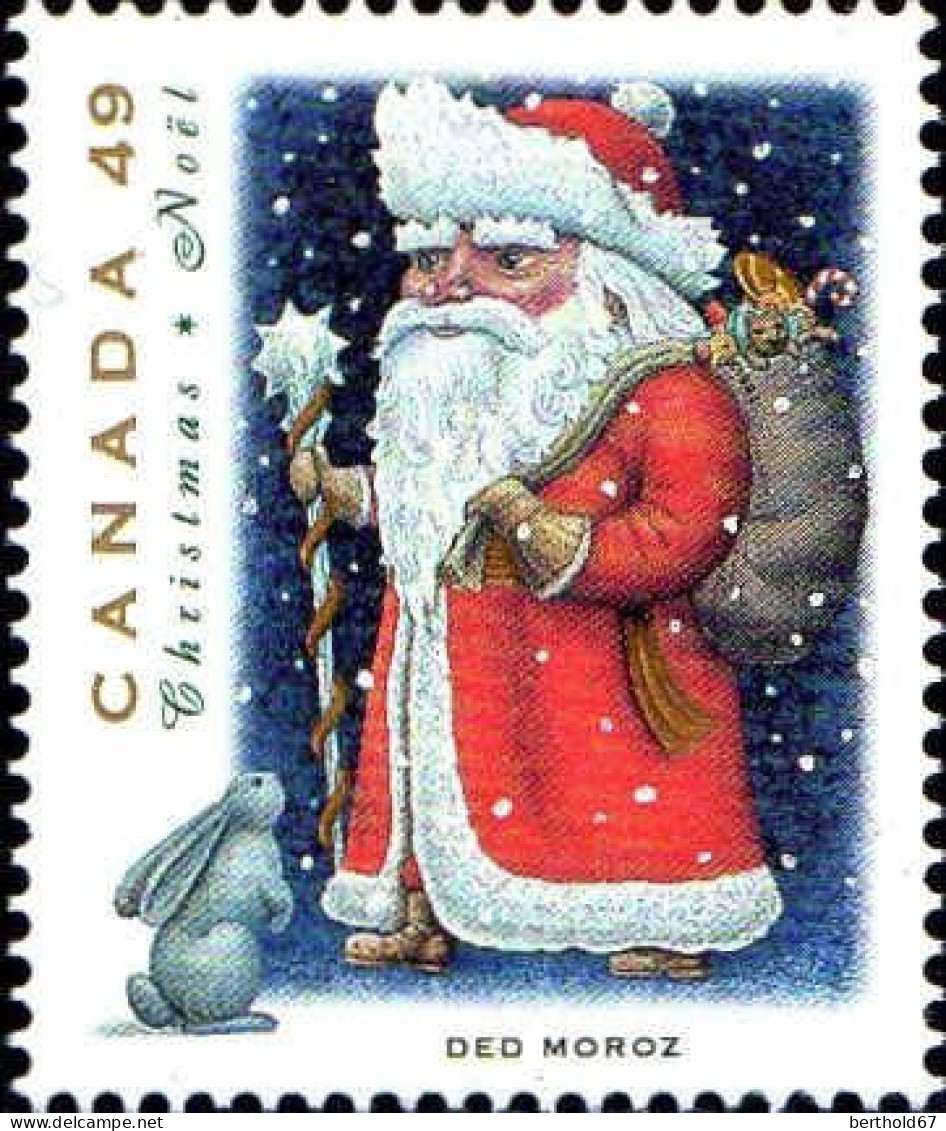 Canada Poste N** Yv:1342/1344 Noël - Unused Stamps