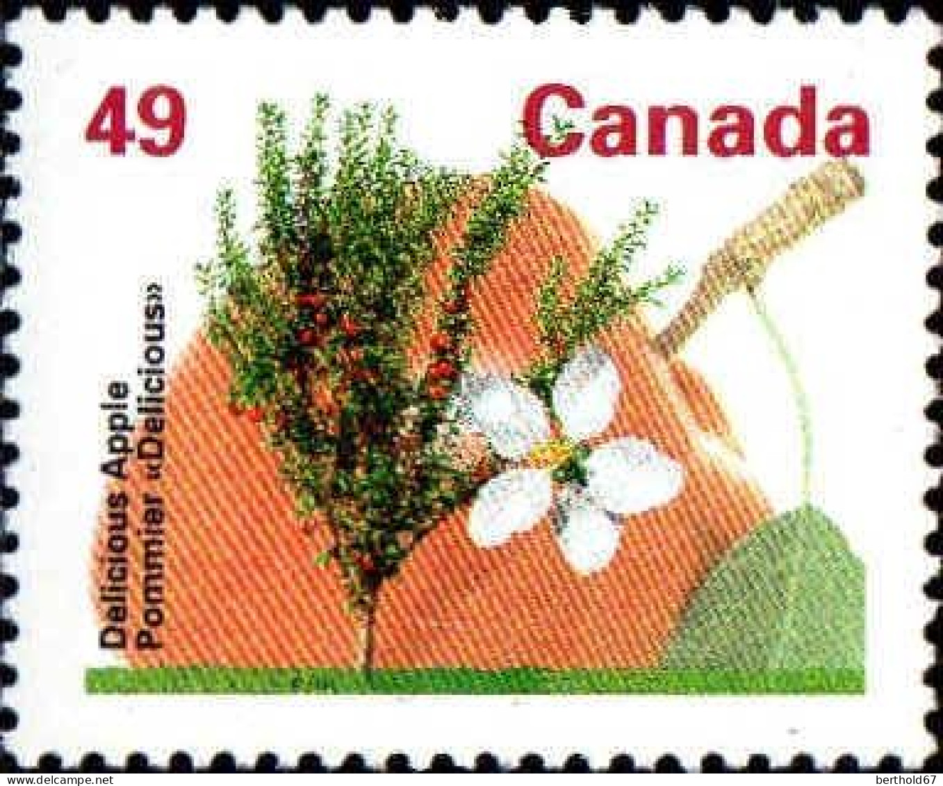 Canada Poste N** Yv:1293/1295 Arbres Fruitiers Du Canada - Neufs