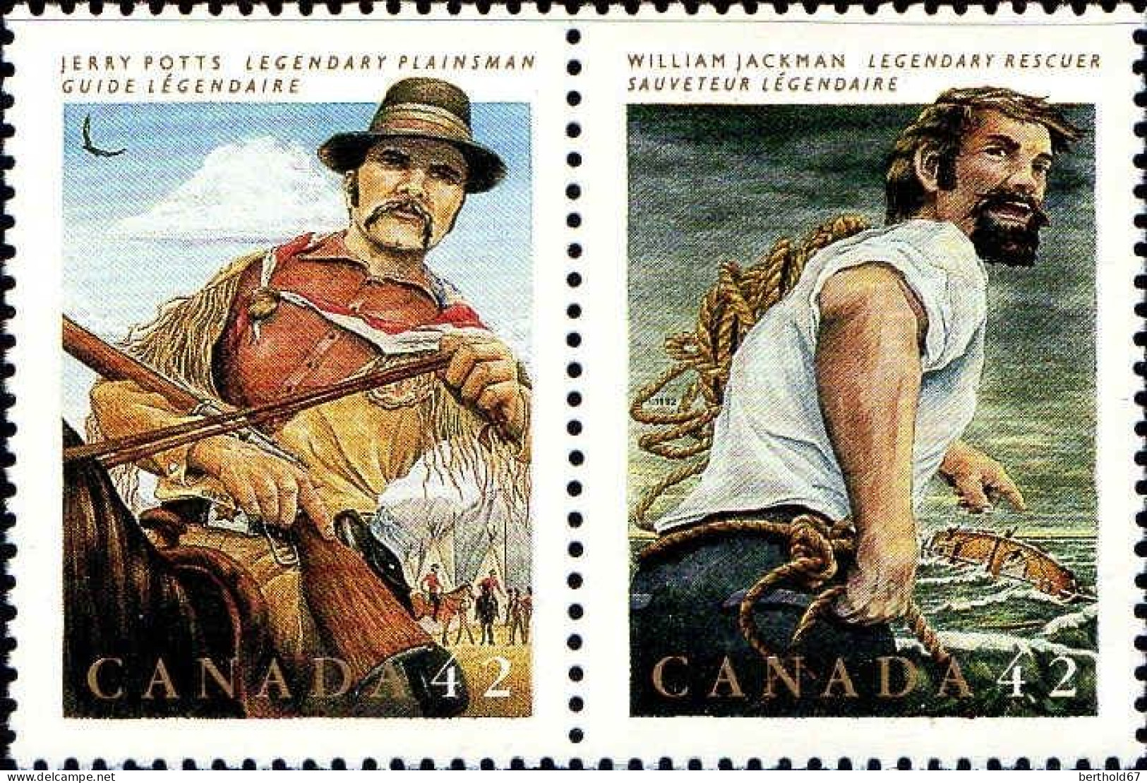 Canada Poste N** Yv:1269/1272 Folklore Canadien 3.Serie - Unused Stamps