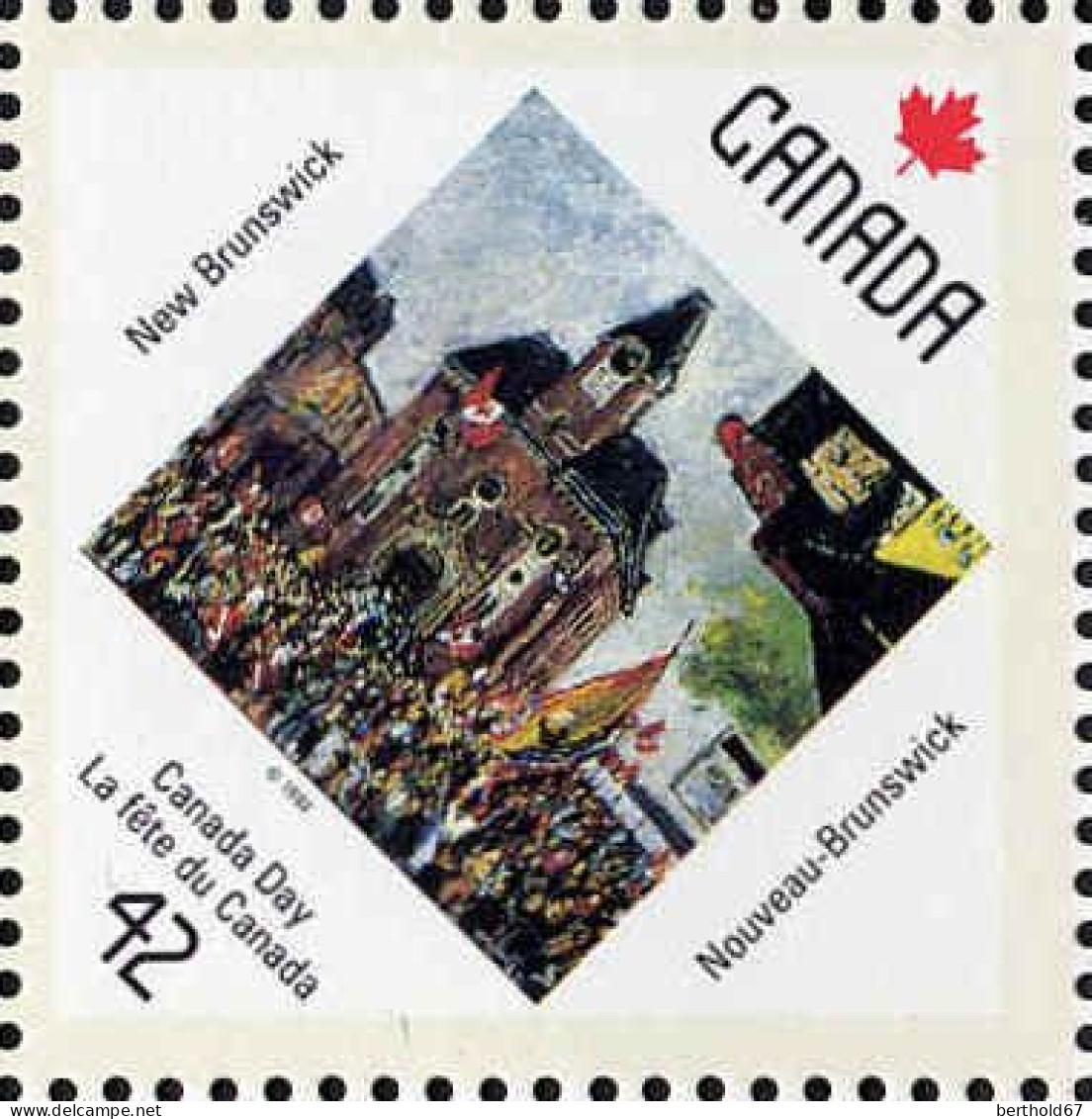 Canada Poste N** Yv:1250/1261 Fête Du Canada - Unused Stamps