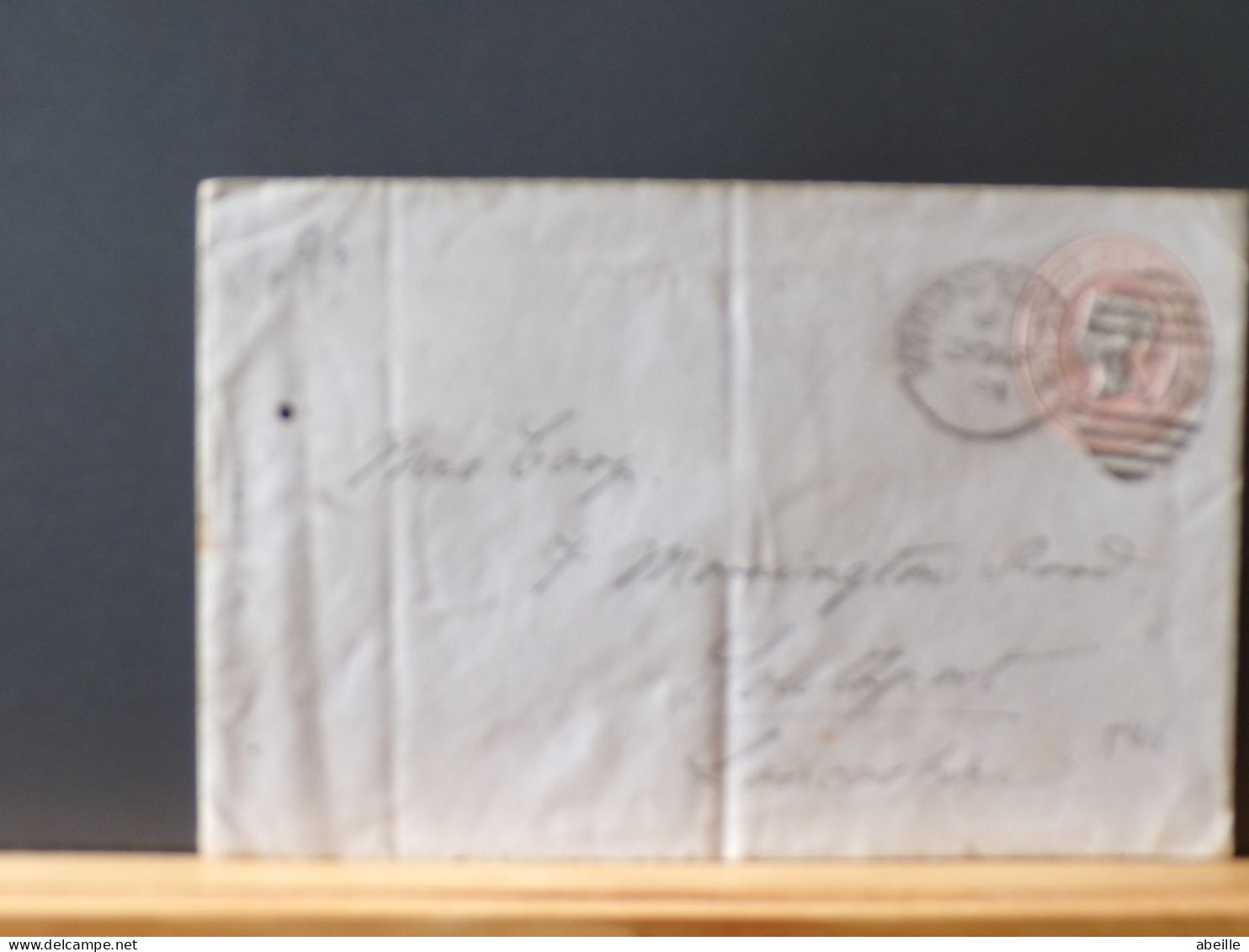 ENTIER547  ENVELOPPE  1891 - Luftpost & Aerogramme