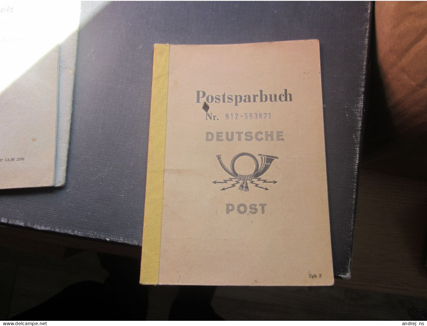 Postsparbuch Nr 912-563871  Deutsche Post - Historische Dokumente
