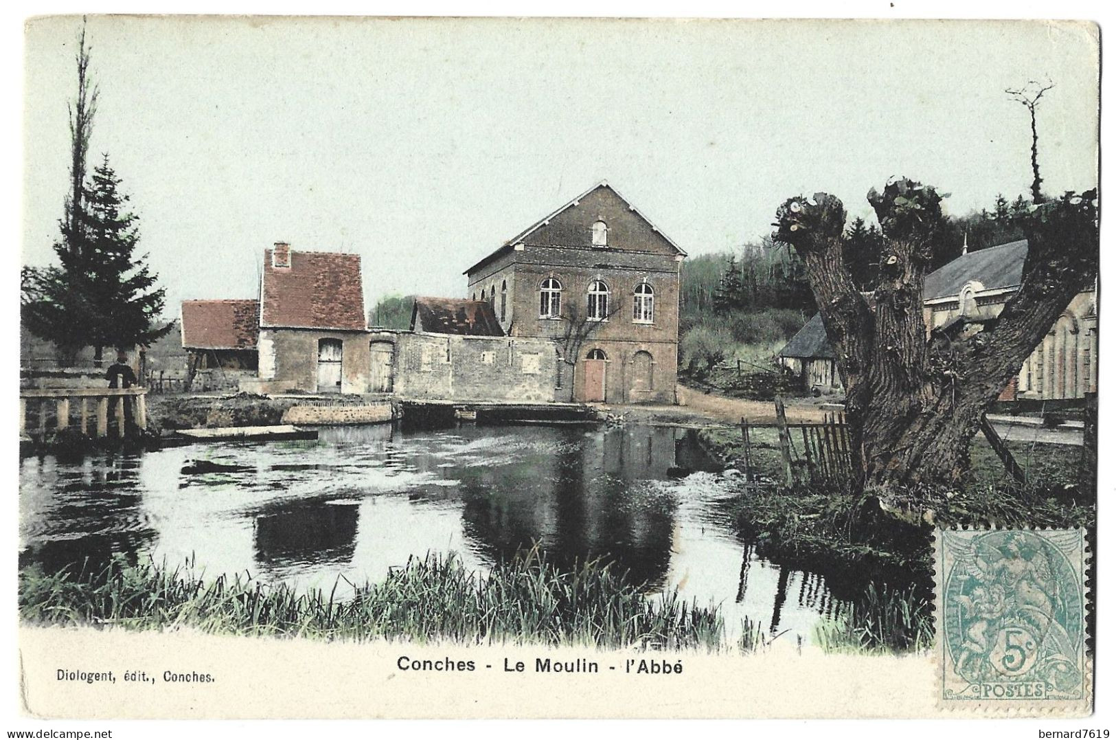 27  Conches En Ouches - Le Moulin - L'abbe - Conches-en-Ouche