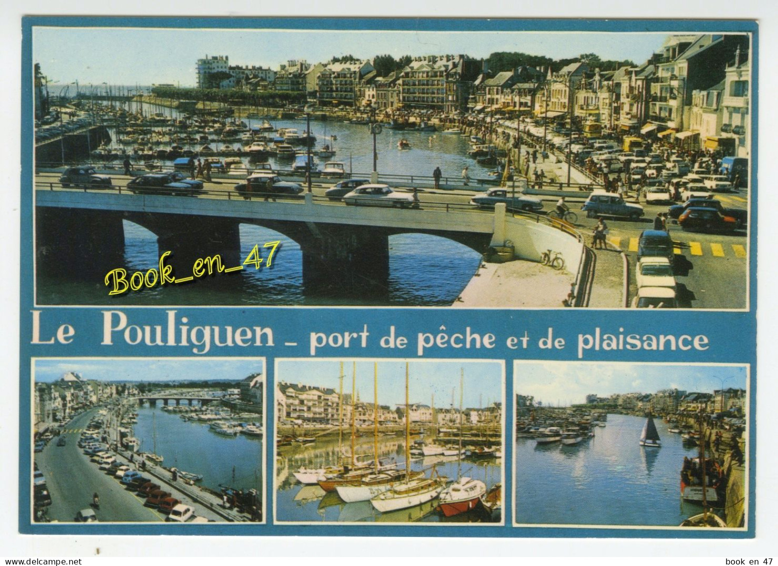 {92036} 44 Loire Atlantique Le Pouliguen , Multivues ; Divers Aspects ; Port De Pêche Et De Plaisance - Le Pouliguen