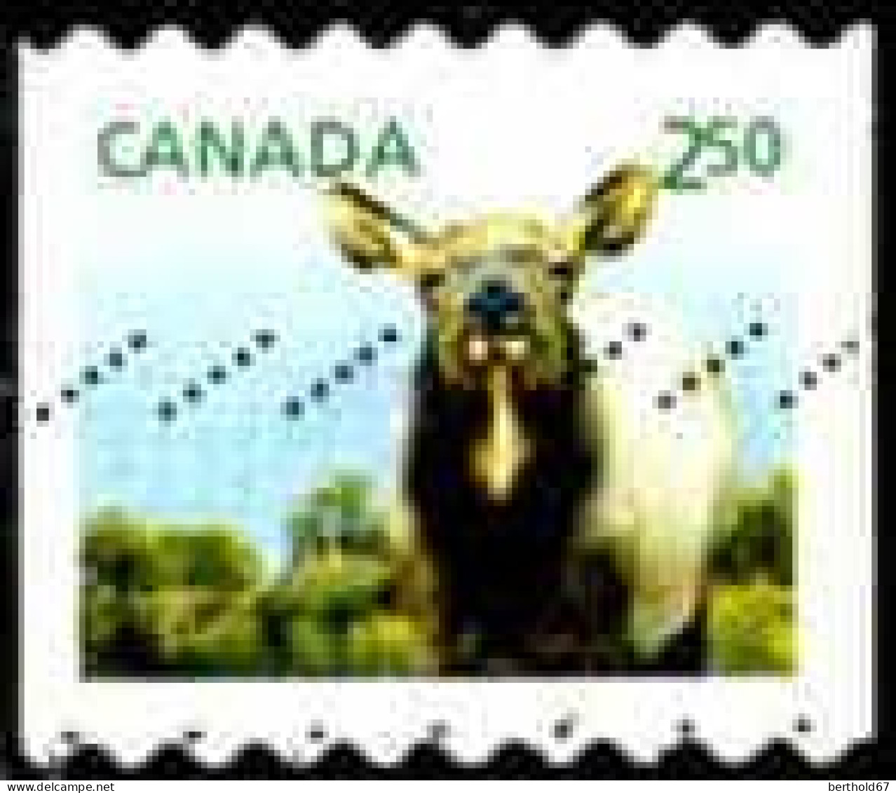 Canada Poste Obl Yv:2969 Mi:2717 Elan Cervus Elaphus Canadensis (Belle Obl.mécanique) - Gebraucht