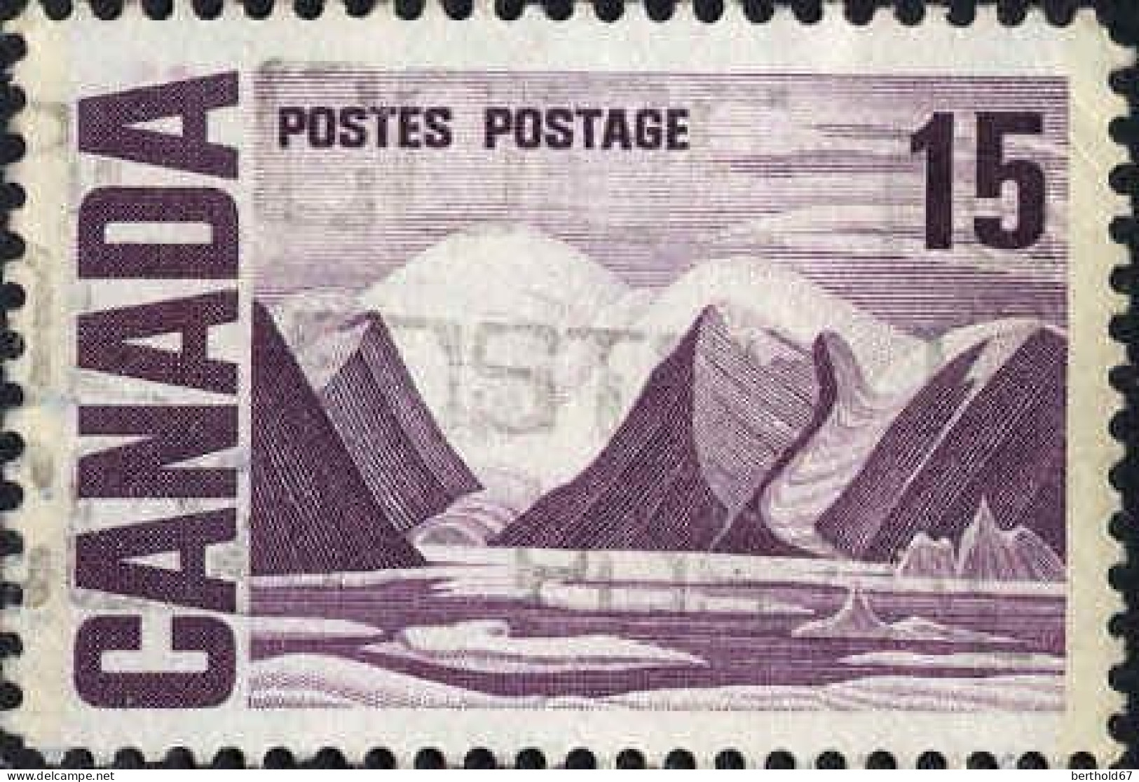 Canada Poste Obl Yv: 385 Mi:405Ax Ile Bylot (Belle Obl.mécanique) - Used Stamps