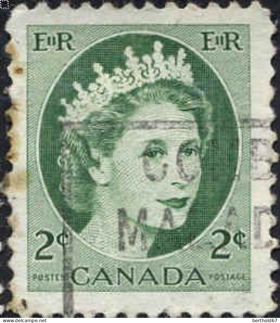 Canada Poste Obl Yv: 268 Mi:291Ax Elisabeth II (Belle Obl.mécanique) - Usati