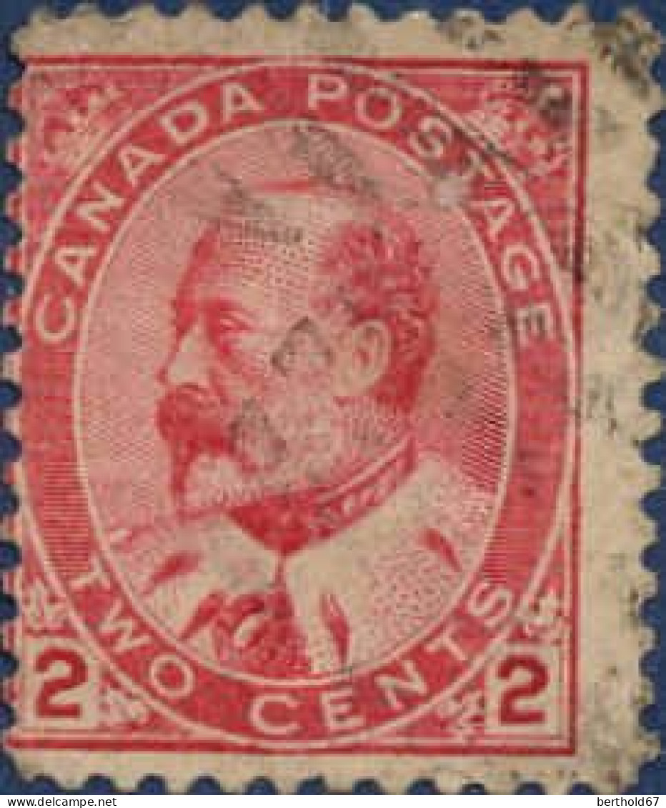 Canada Poste Obl Yv:  79 Mi:78A Edouard VII (Obli. Ordinaire) - Used Stamps