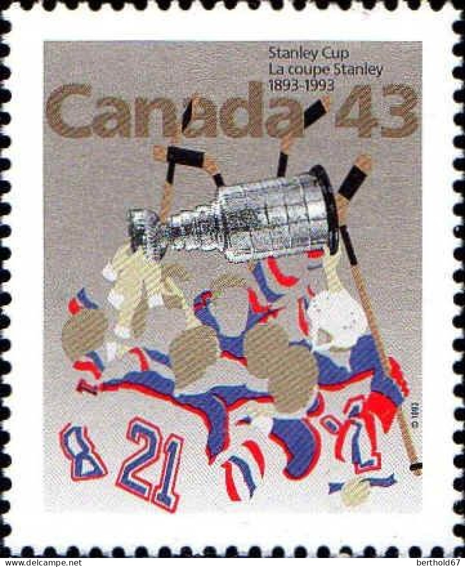 Canada Poste N** Yv:1304 Mi:1349 Stanley Cup La Coupe Stanley - Ongebruikt