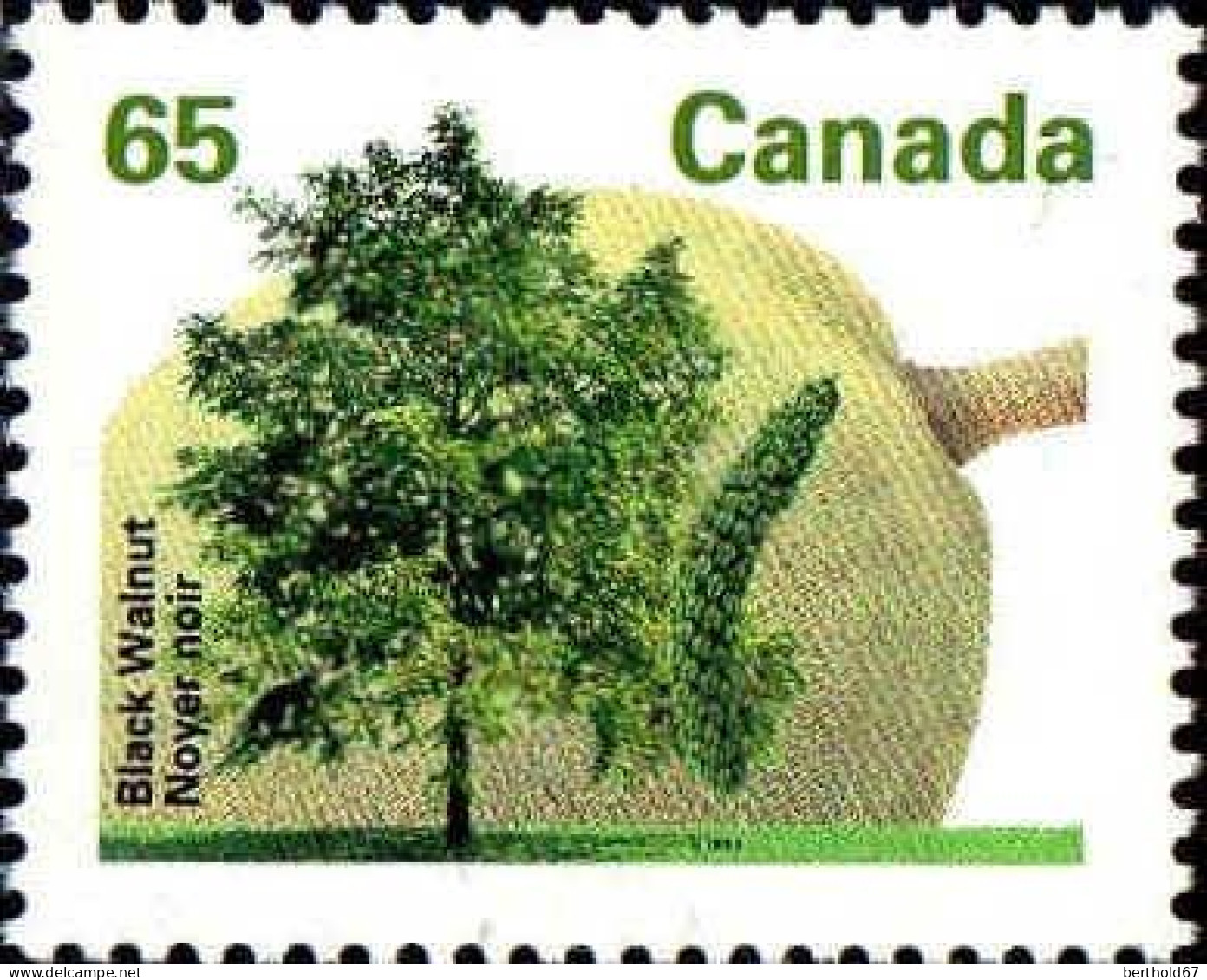 Canada Poste N** Yv:1226 Mi:1271 Black Malnut Noyer Noir - Ungebraucht