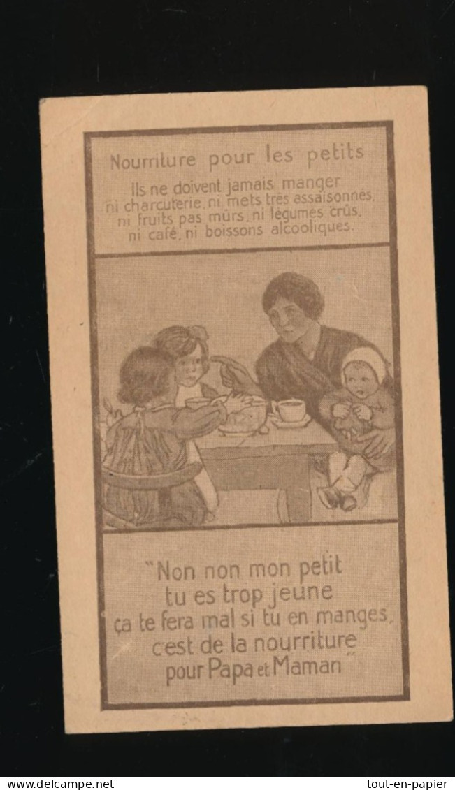 CPA Nourriture Pour Les Petits .... Ils Ne Doivent Jamais Manger De Charcuterie - Groepen Kinderen En Familie