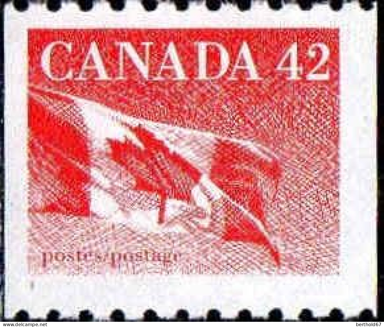 Canada Poste N** Yv:1223 Mi:1267 Drapeau Canadien - Nuevos