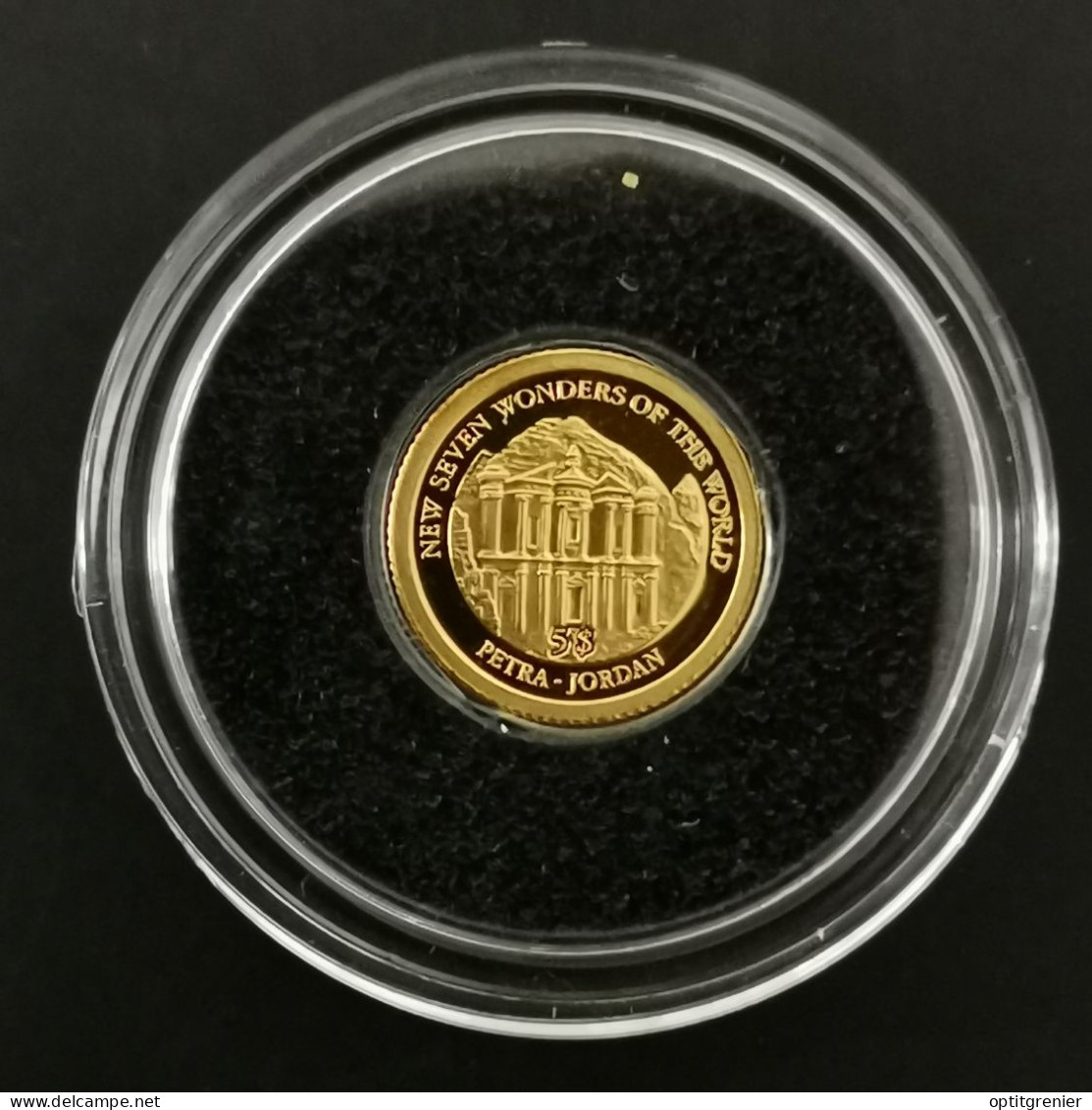 5 DOLLARS OR 2011 BE PETRA ILES SALOMON / GOLD / 0.5g Or 585 + CERTIFICAT - Salomonen