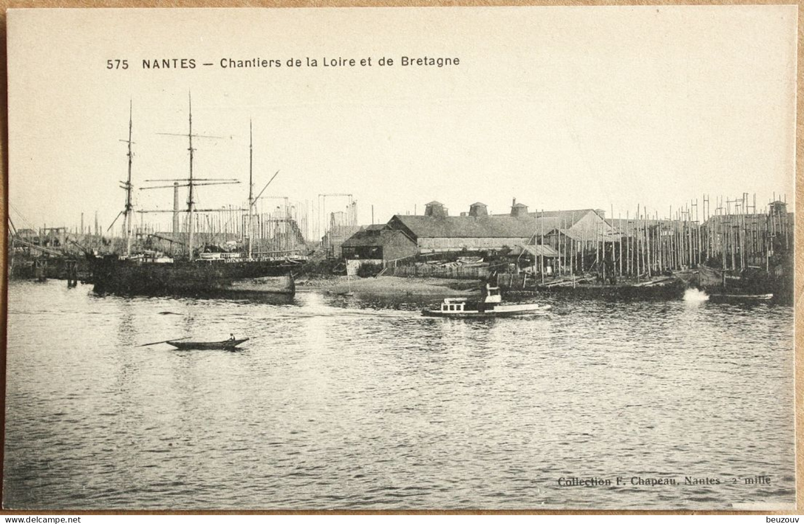 CPA  NANTES Chantiers De La Loire Et De Bretagne - Nantes