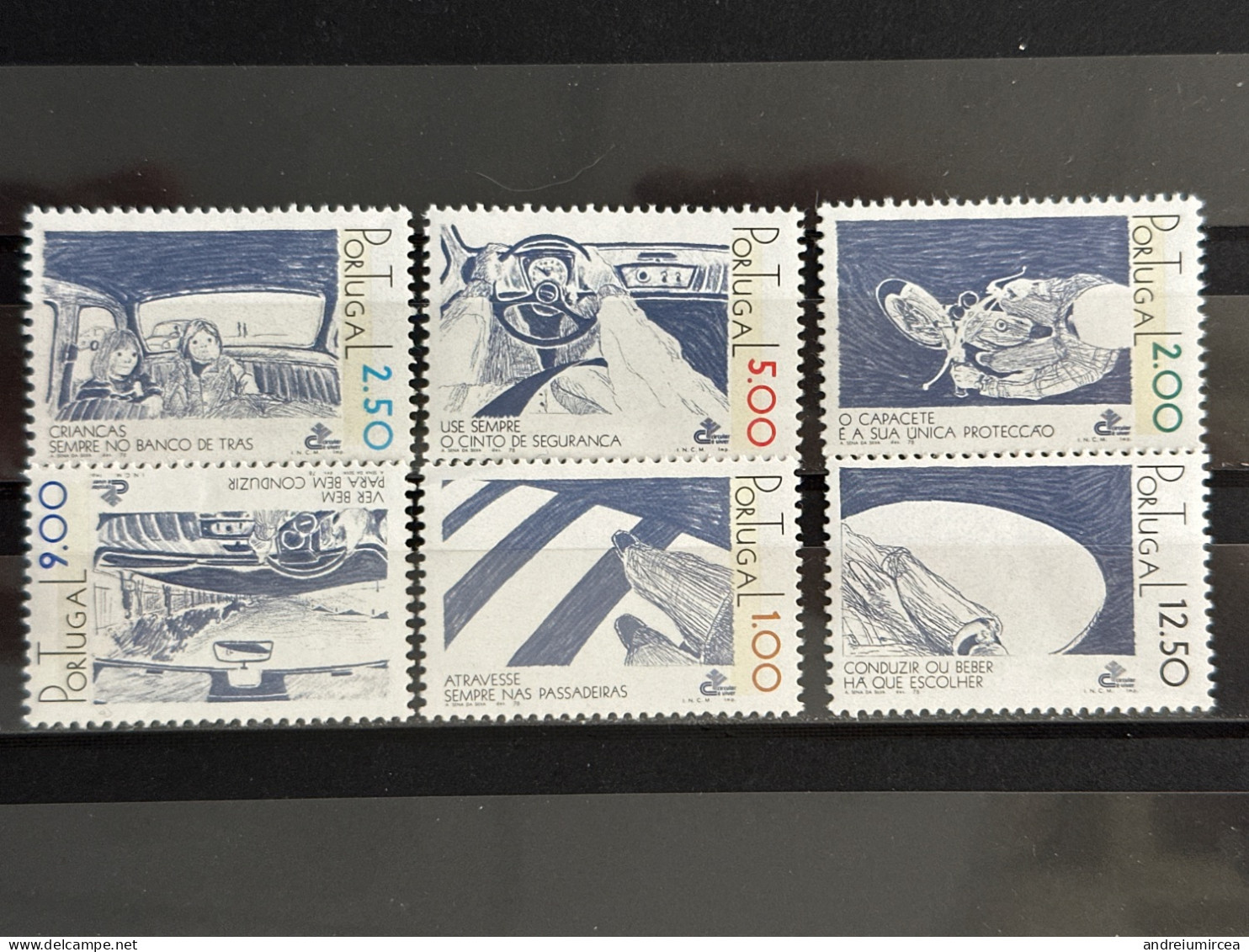 Portugal MNH 1978 Sécurité Routière - Otros & Sin Clasificación