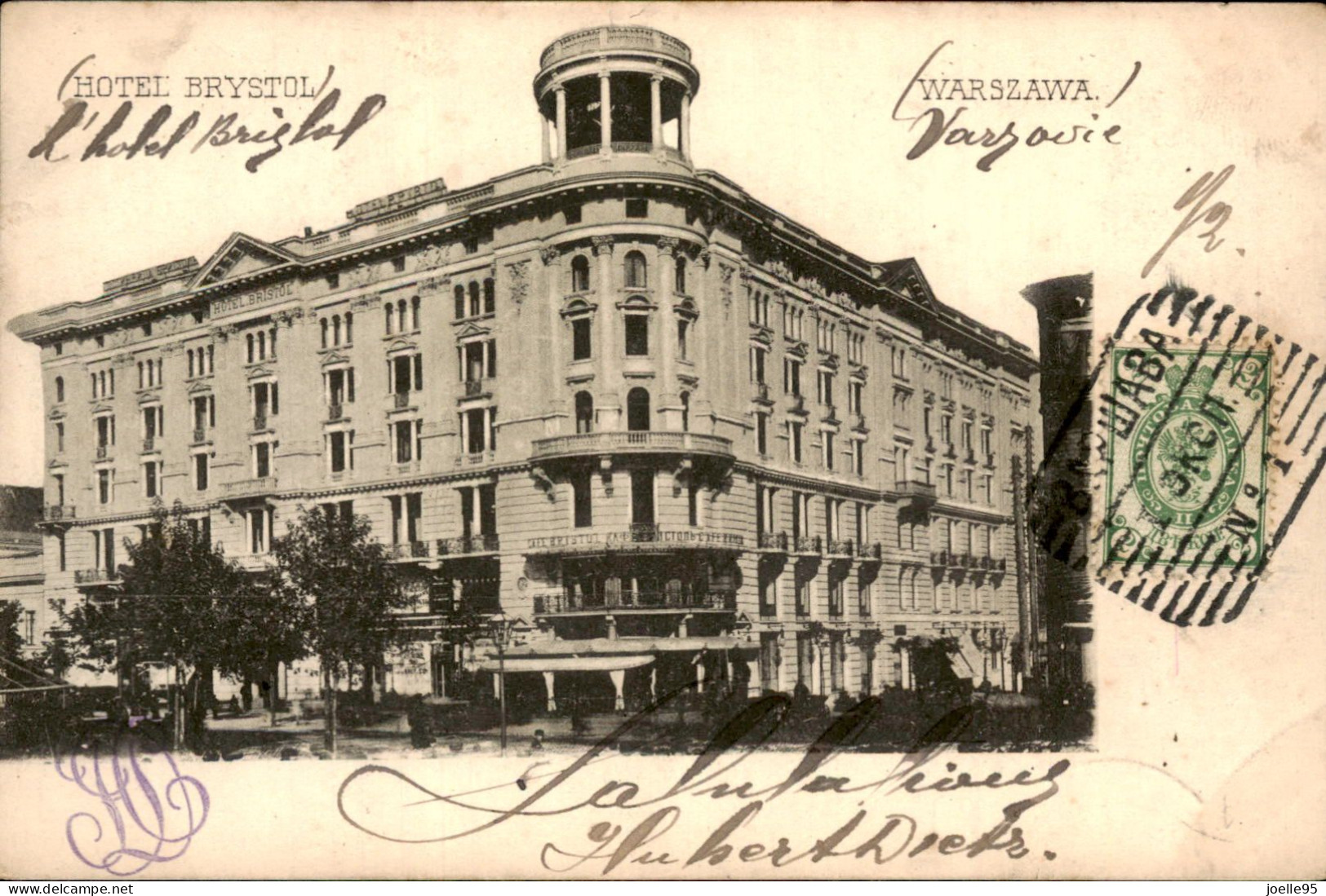 Polen - Polska - Poland - Warszawa - Warschau - Hotel Brystol - - Pologne