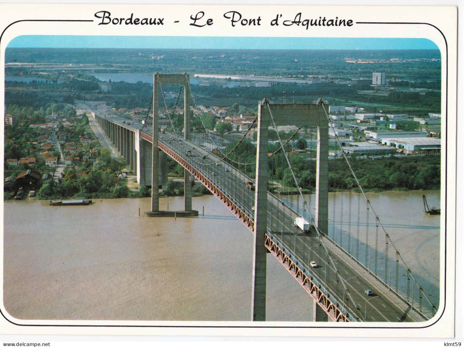 Bordeaux - Le Nouveau Pont D'Aquitaine Sur La Garonne - Bordeaux