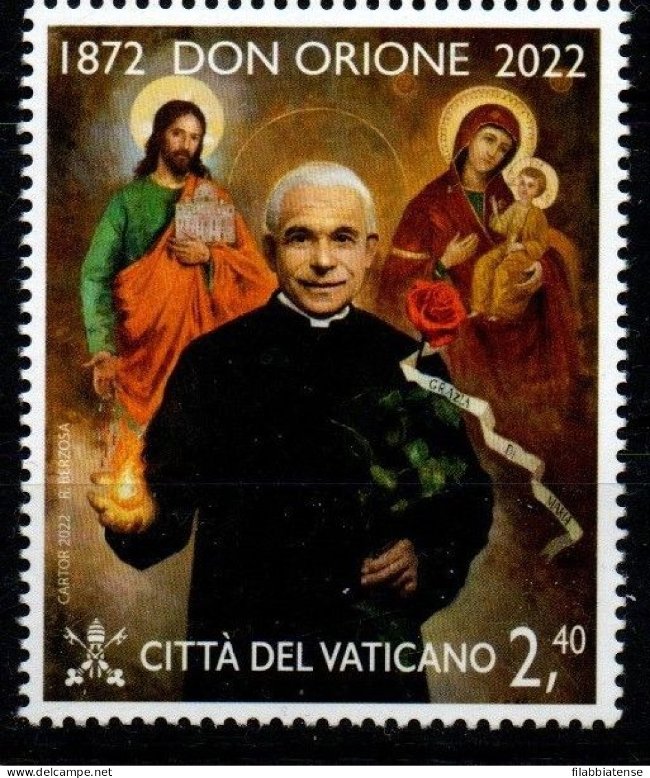 2022 - Vaticano 1923 Don Orione    +++++++++ - Nuevos