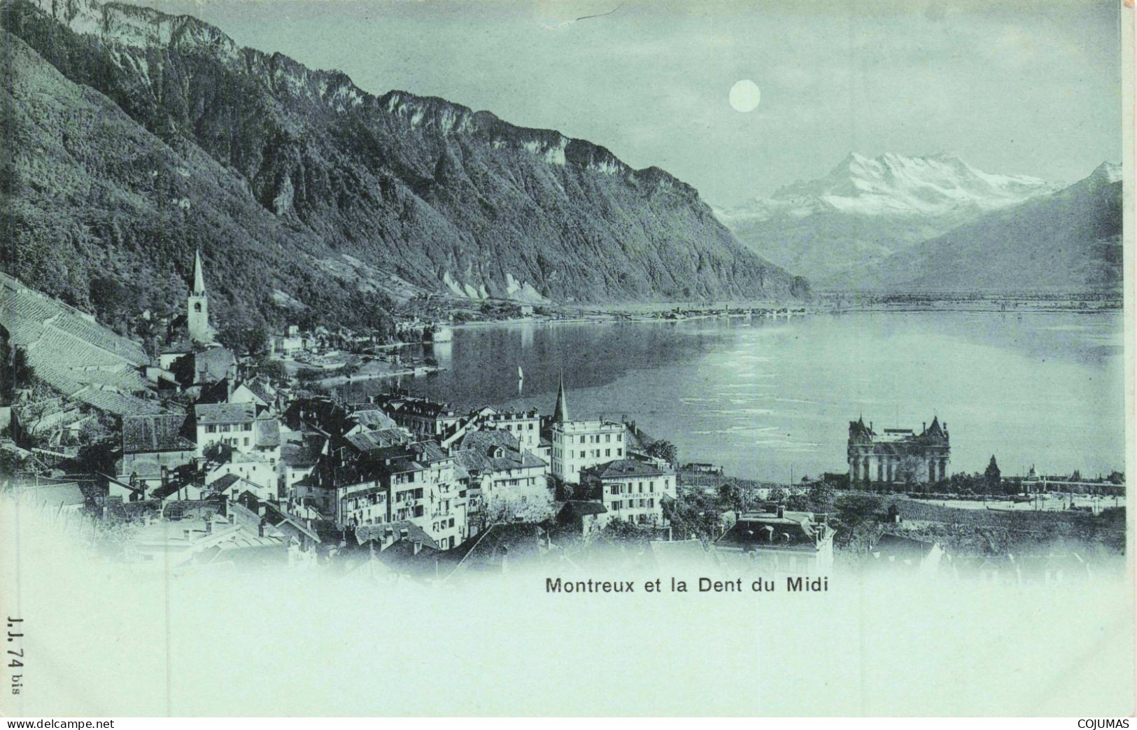 SUISSE _S28769_ Montreux Et La Dent De Midi - Montreux
