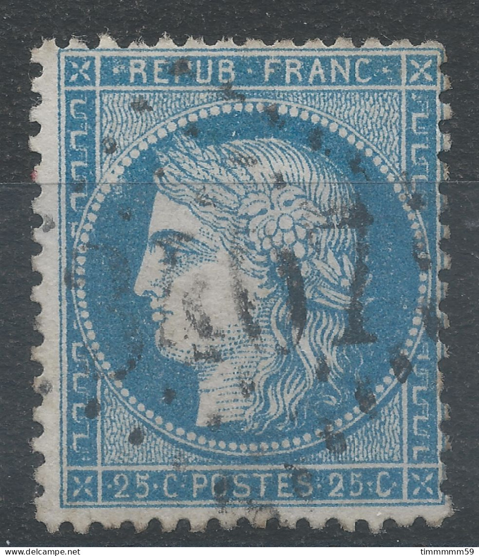 Lot N°83477   N°60, Oblitéré GC 3407 SIGEAN(10), Indice 3 - 1871-1875 Ceres