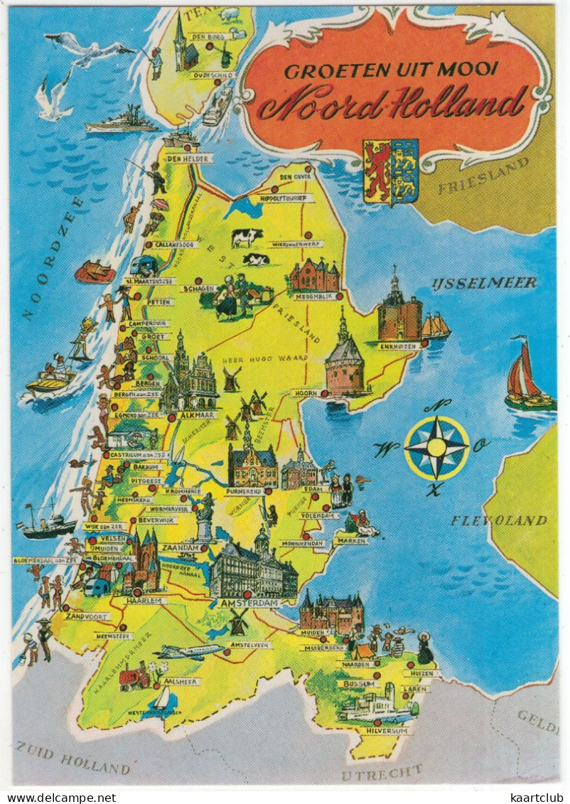 Groeten Uit Noord-Holland - (Nederland/Holland) - Nr. NOD 1 - Andere & Zonder Classificatie