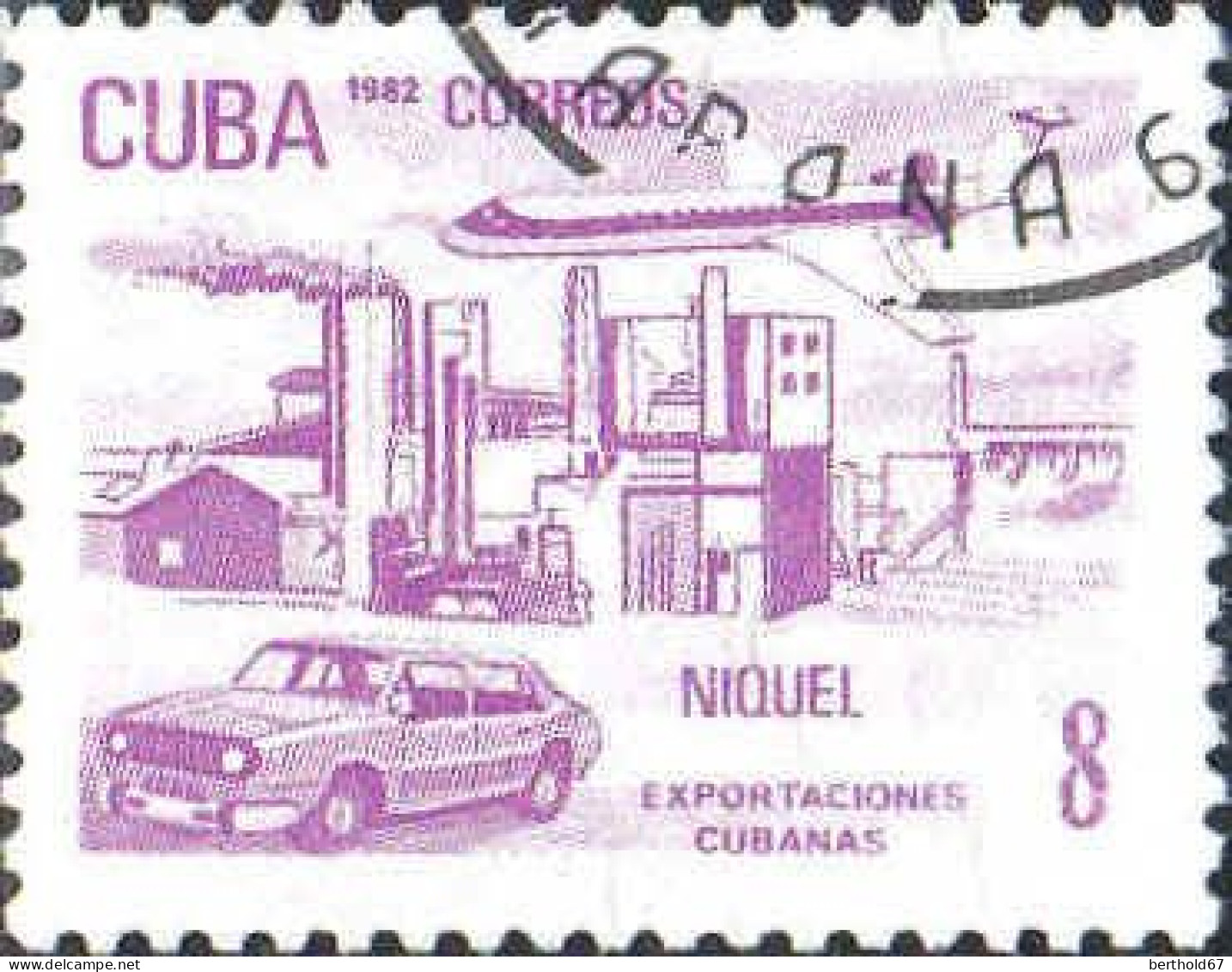 Cuba Poste Obl Yv:2340 Mi:2637 Exportaciones Cubanas Niquel (Beau Cachet Rond) - Usados