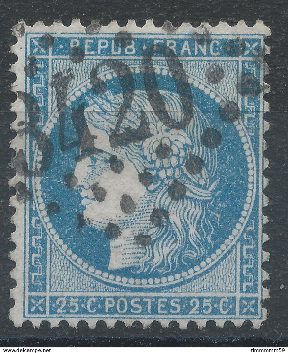 Lot N°83479   N°60, Oblitéré GC 3420 SOISSONS(2), Indice 1 - 1871-1875 Ceres