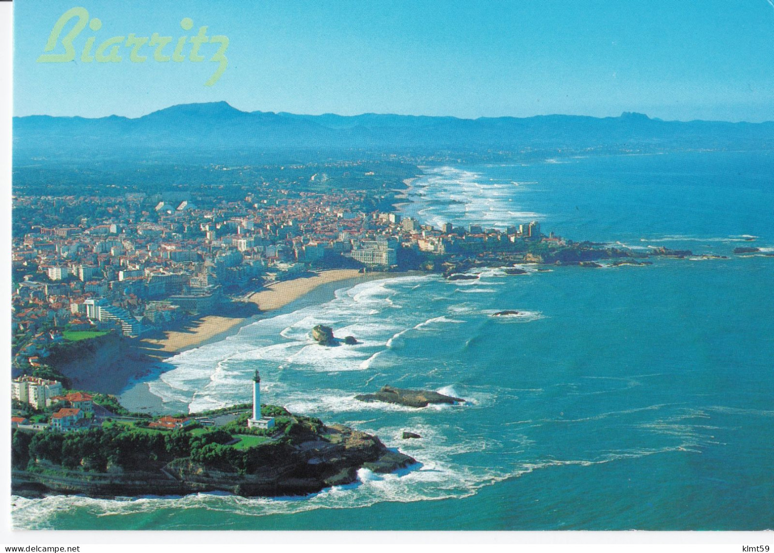 Biarritz - Le Phare Et La Grande Plage - Biarritz