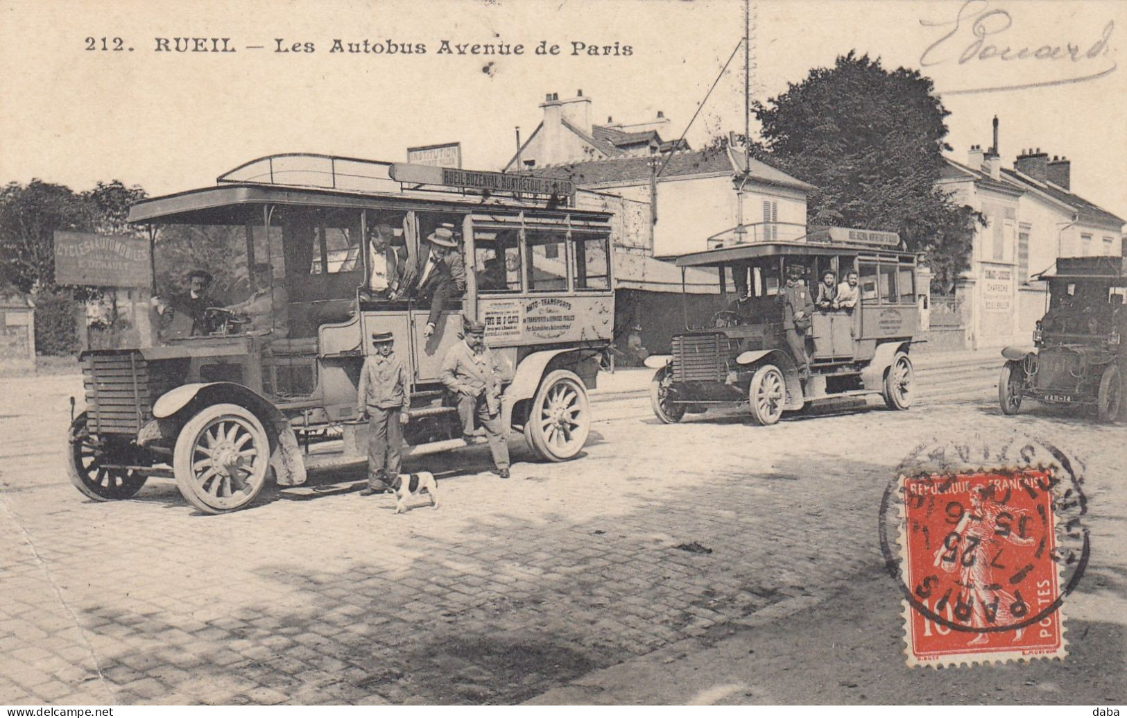 Rueil. Les Autobus Avenue De Paris - Rueil Malmaison