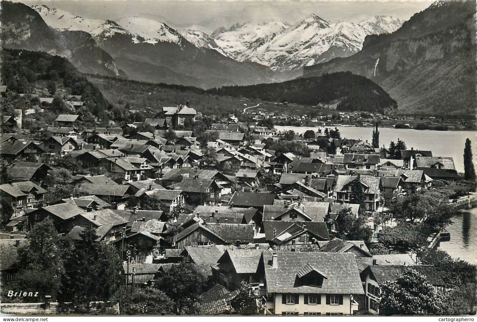 Postcard Switzerland Brienz - Sonstige & Ohne Zuordnung