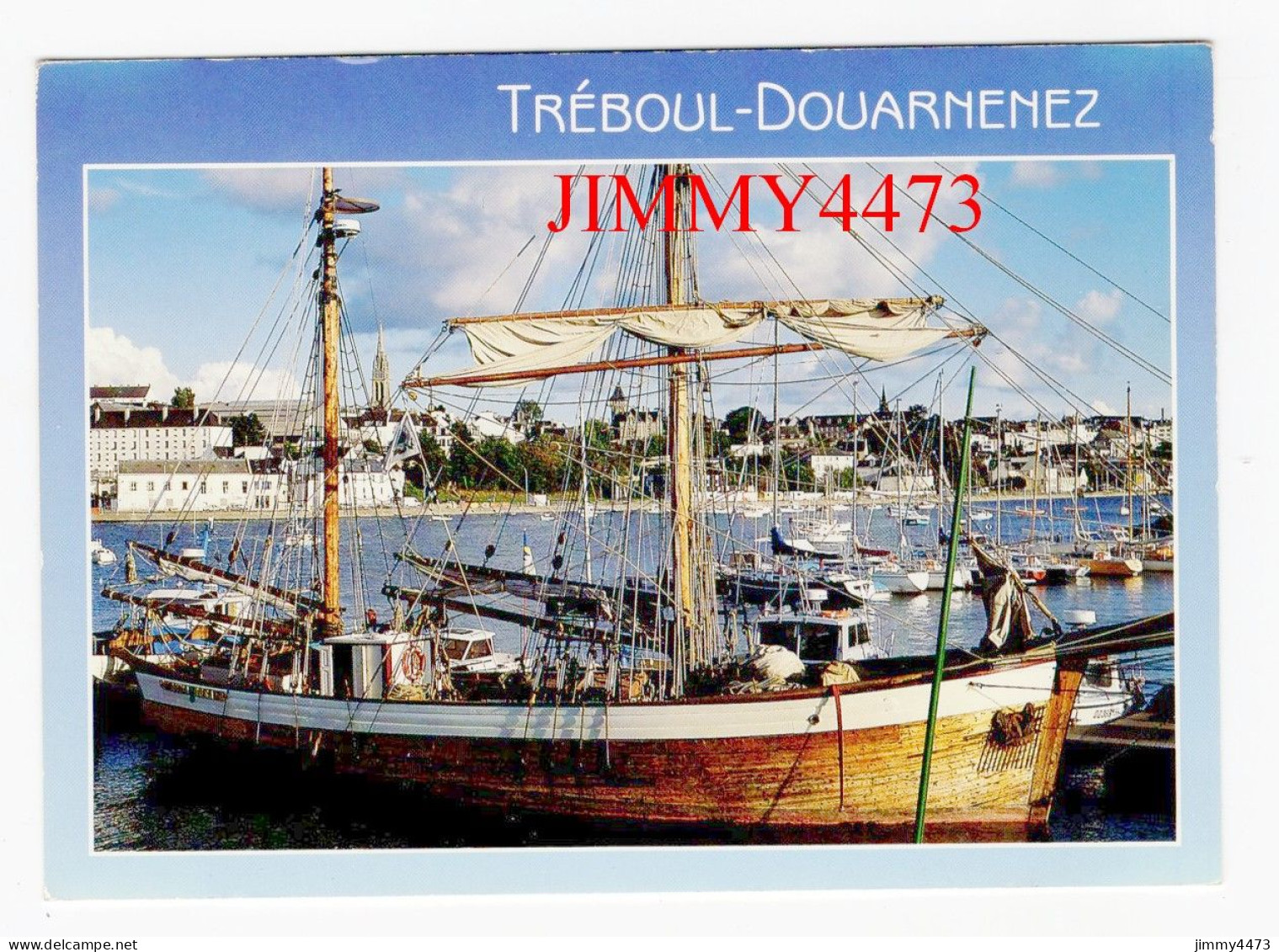 CPM - TREBOUL-DOUARNENEZ - Vieux Gréement - Old Rigging - Edit. D'Art JACK à Louannec - Douarnenez