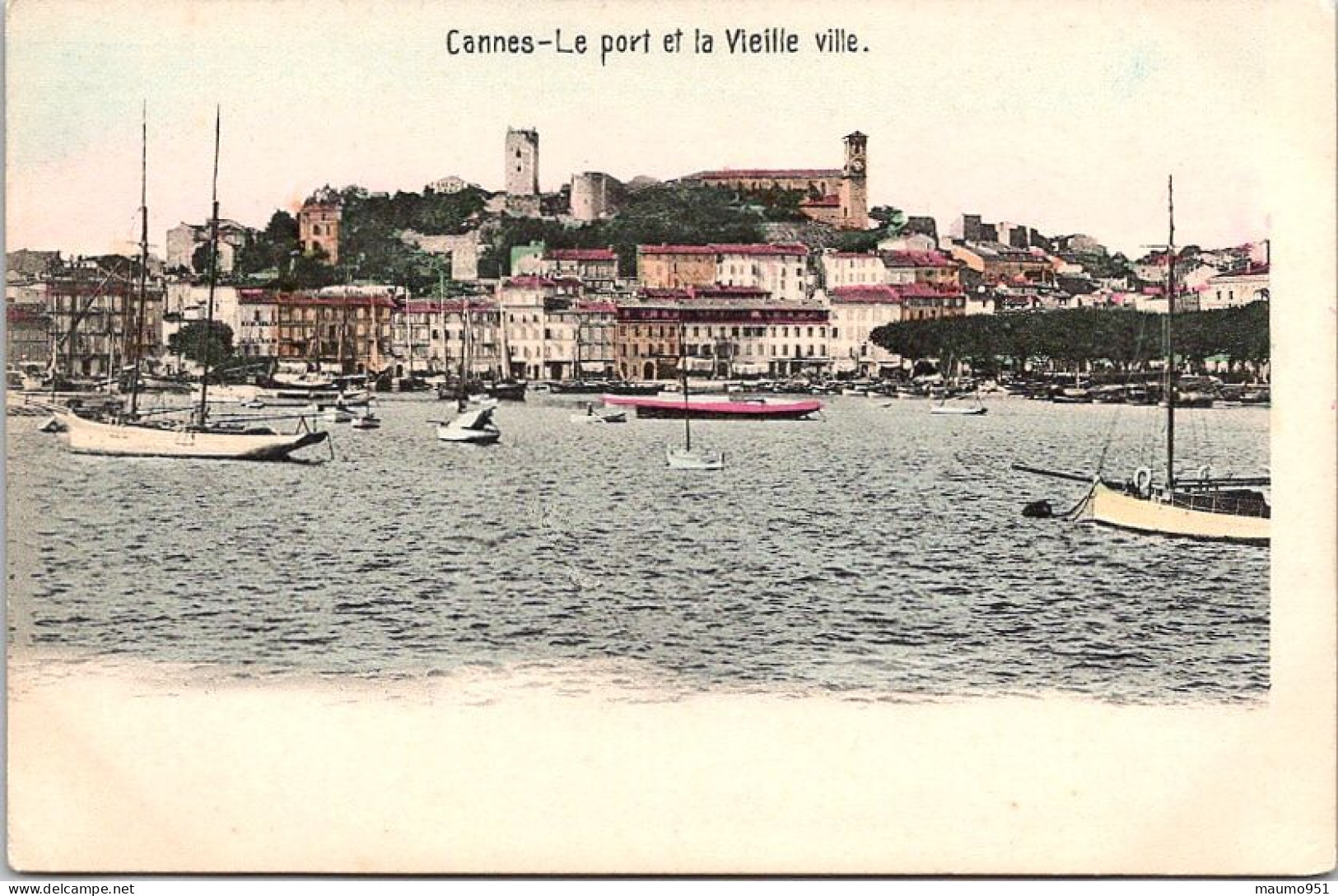 06 CANNES - Le Cours Vue Prise Du Mont Chevalier - Cannes