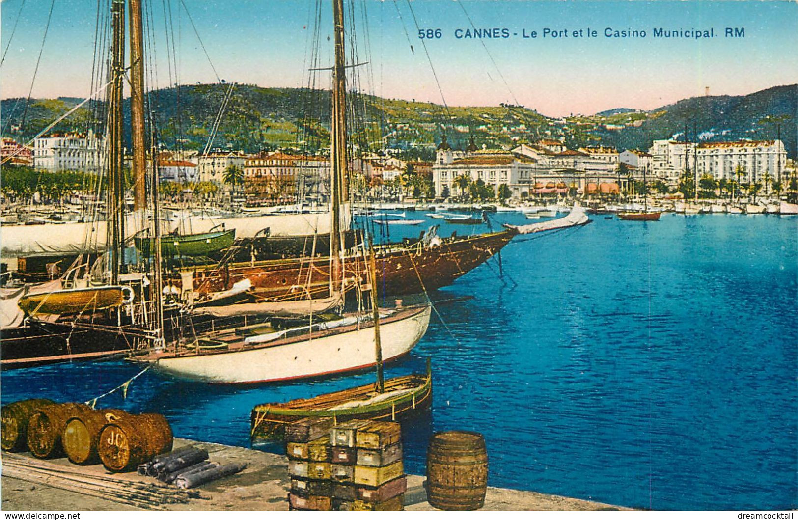 Top Promo 3 Cpa 06 CANNES. Promenade Croisette, Port Casino Et Quai Saint-Pierre - Cannes