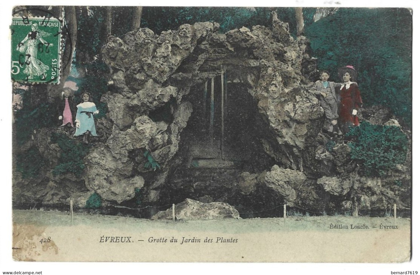 27  Evreux -grotte Du Jardin Des Plantes - Evreux