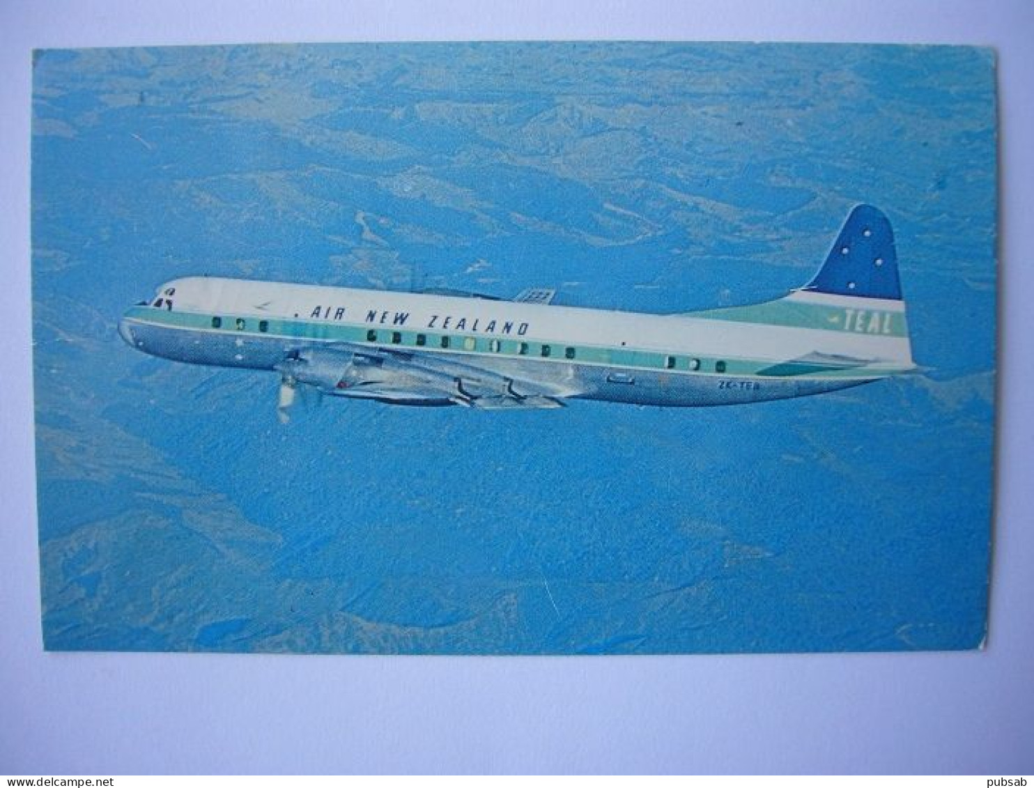 Avion / Airplane / AIR NEW ZEALAND / Lockheed L-188 Electra / Airline Issue - 1946-....: Ere Moderne