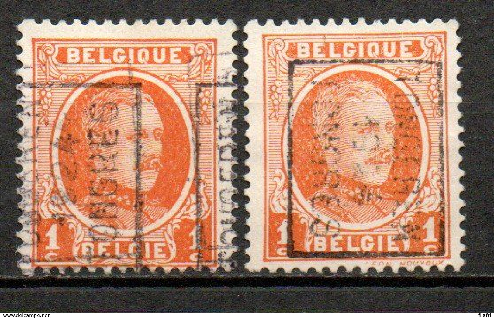 3289 Voorafstempeling Op Nr 190 - TONGEREN 1924 TONGRES - Positie A & B - Roulettes 1920-29