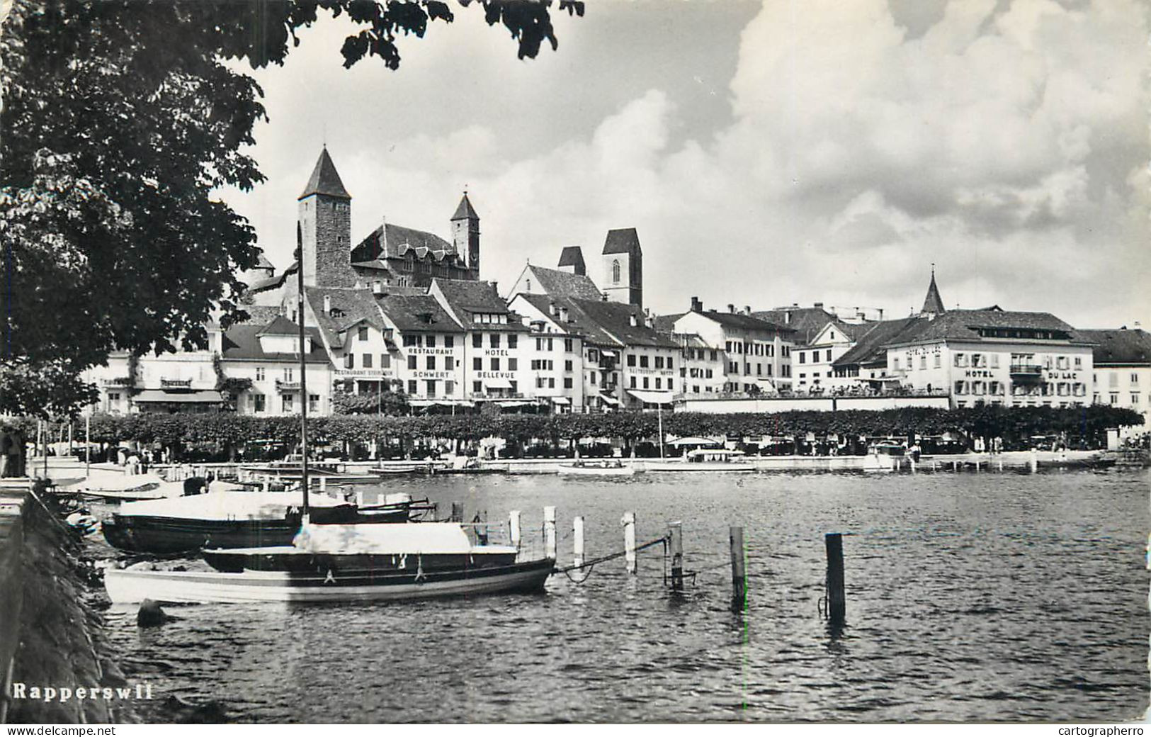 Postcard Switzerland Rapperswil - Sonstige & Ohne Zuordnung