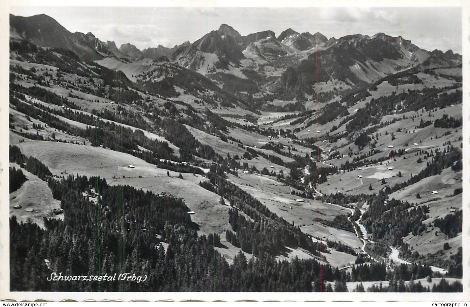Postcard Switzerland Schwarzseetal - Other & Unclassified