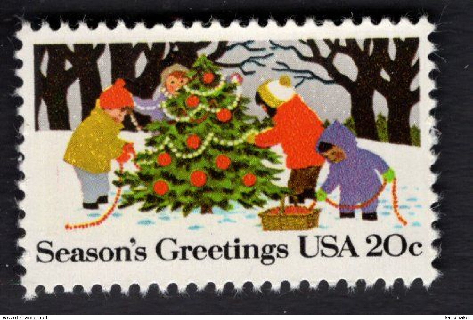 2028816362 1982 SCOTT 2030 (XX) POSTFRIS MINT NEVER HINGED  - CHRISTMAS ISSUE - Unused Stamps