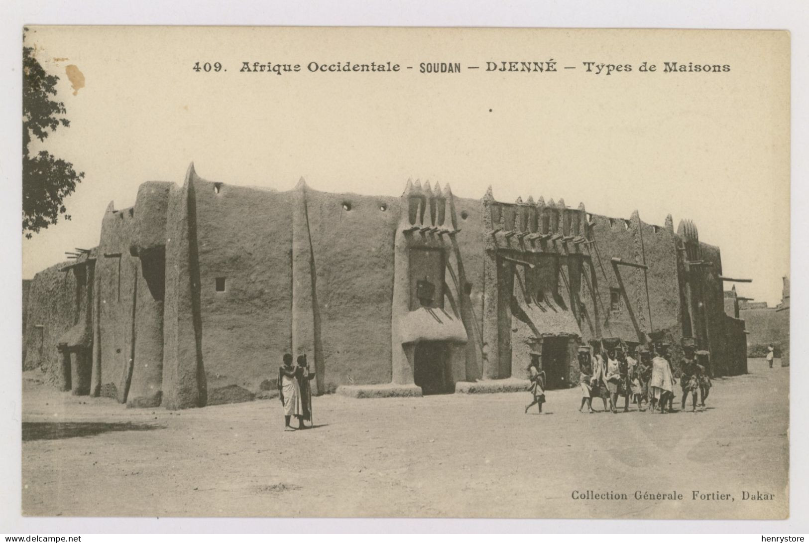 SOUDAN : Djenné, Types De Maisons (z4263) - Sudan