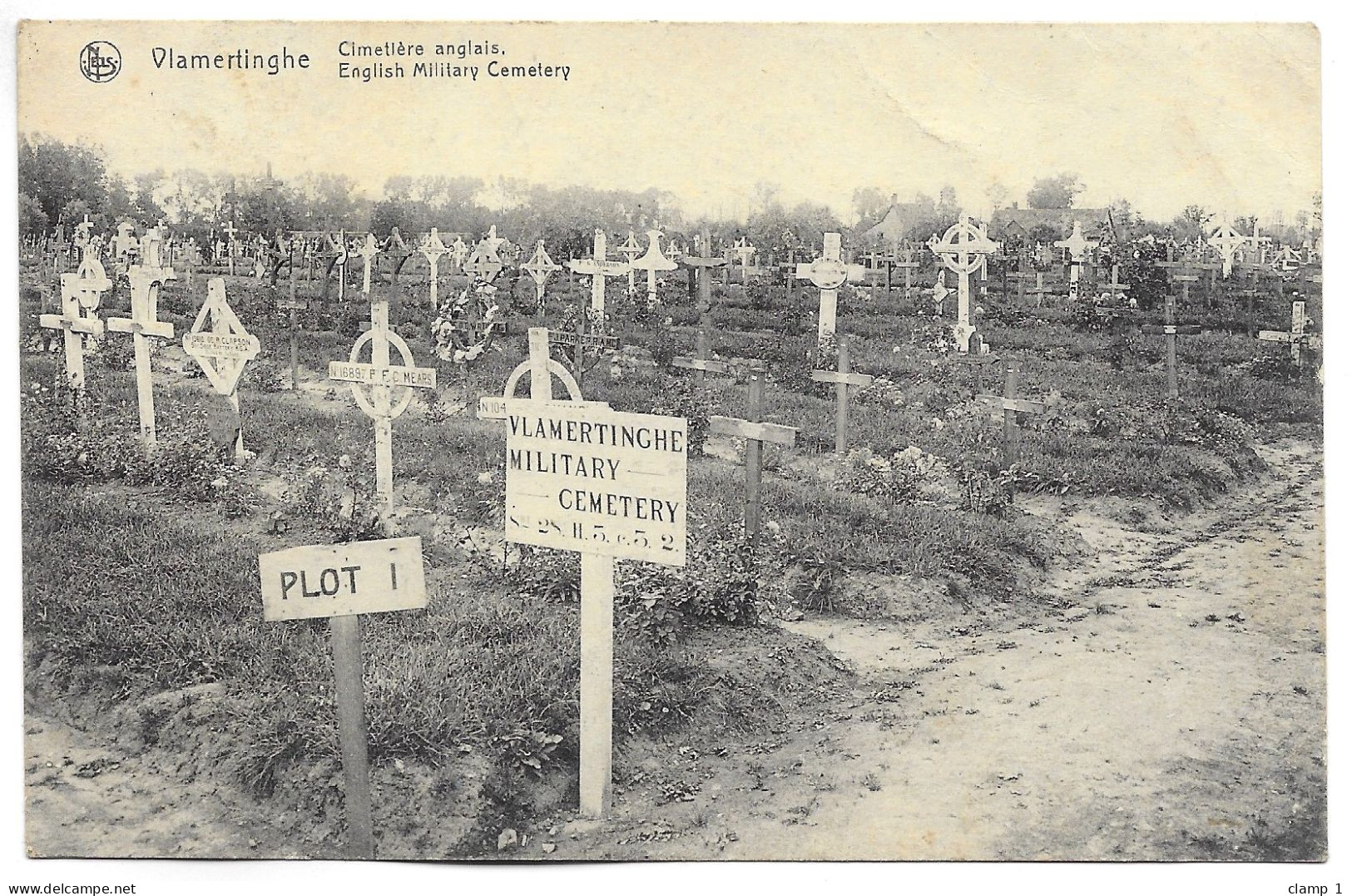 CPA BELGIQUE VLAMERTINGHE (VLAMERTINGE) CIMETIERE ANGLAIS - Other & Unclassified
