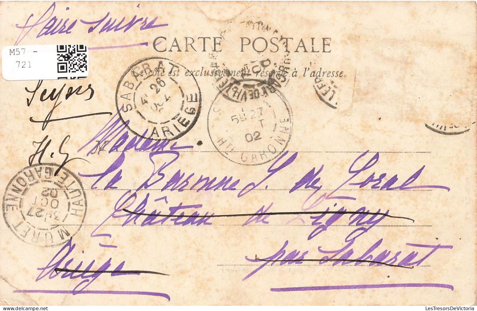 FRANCE - Francheleins - Château De Vataneins - Carte Postale Ancienne - Non Classificati