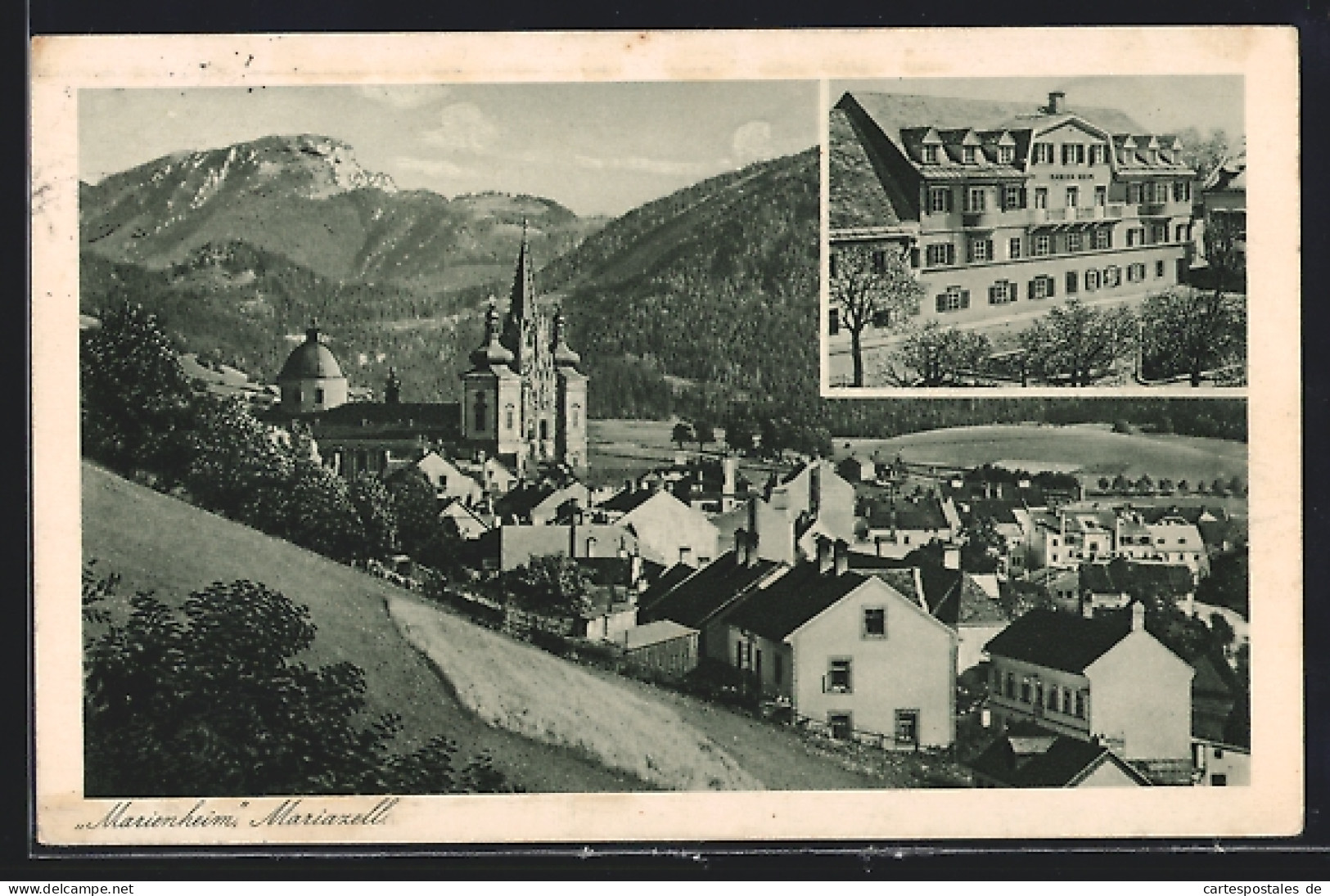 AK Mariazell, Hotel Pension Marienheim Der Schulschwestern, P. Abel-Platz  - Sonstige & Ohne Zuordnung