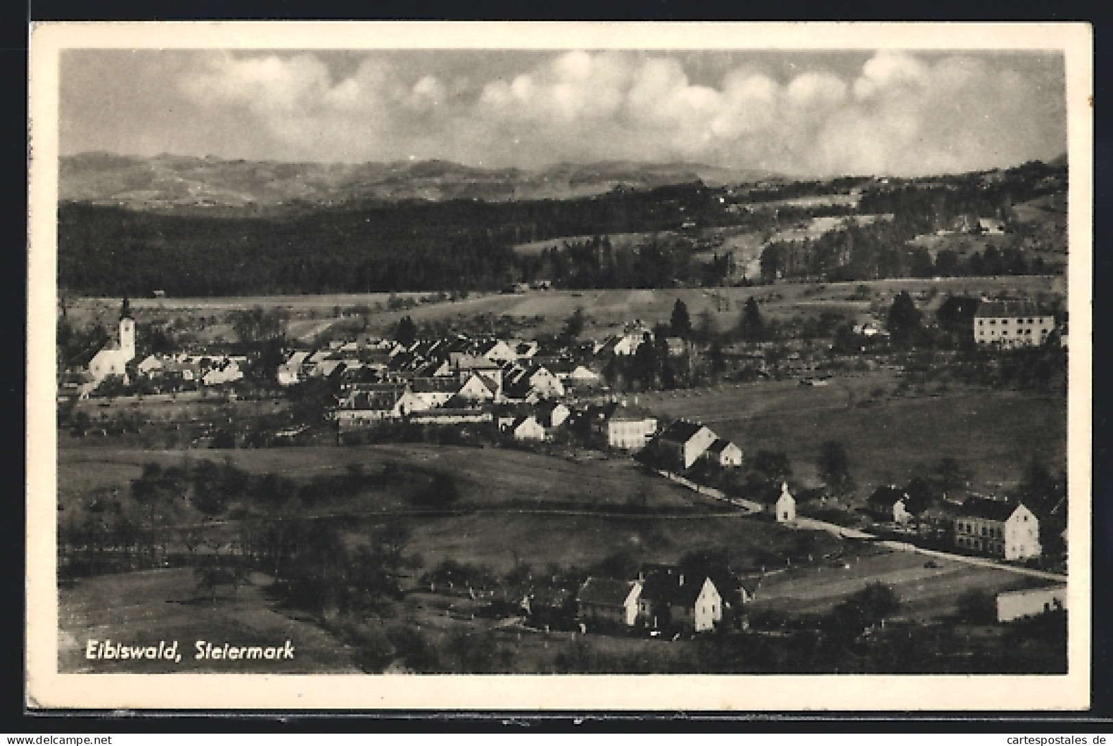 AK Eibiswald /Steiermark, Ortsansicht Aus Der Vogelschau  - Otros & Sin Clasificación