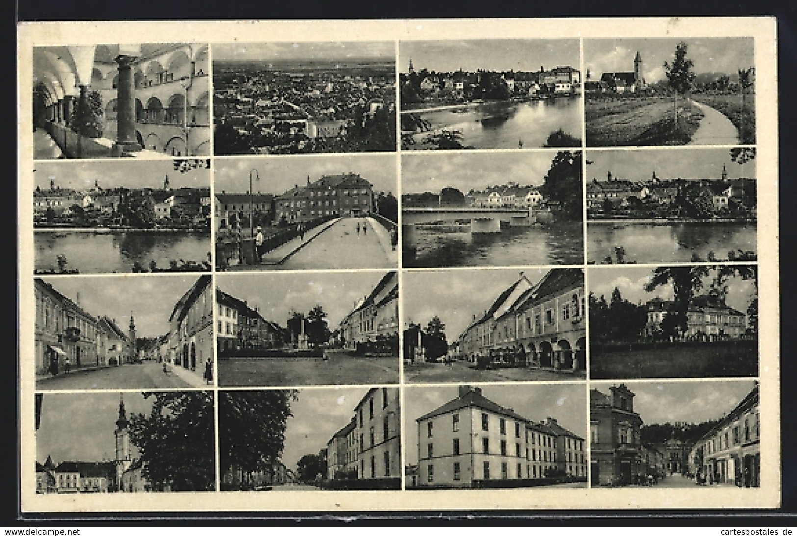 AK Radkersburg, Promenade Im Frühling, Flusspartie, Strassenpartie, Kirche, Denkmal  - Other & Unclassified