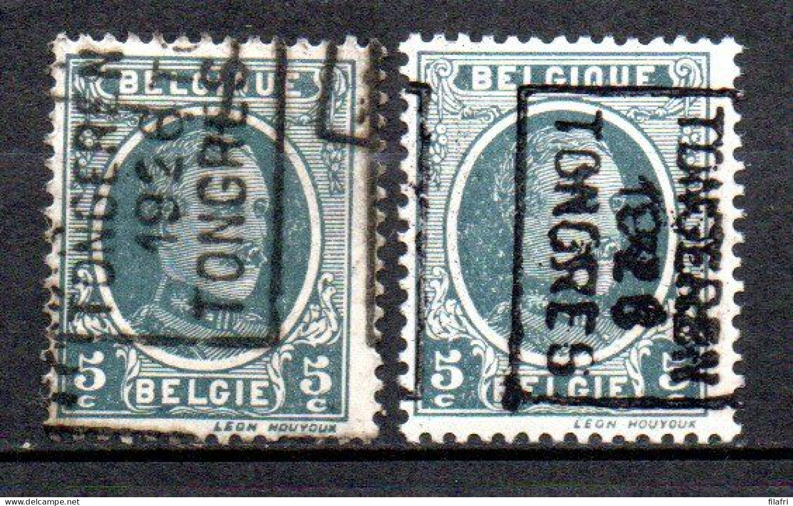 3827 Voorafstempeling Op Nr 193 - TONGEREN 1926 TONGRES - Positie A & B - Rollenmarken 1920-29